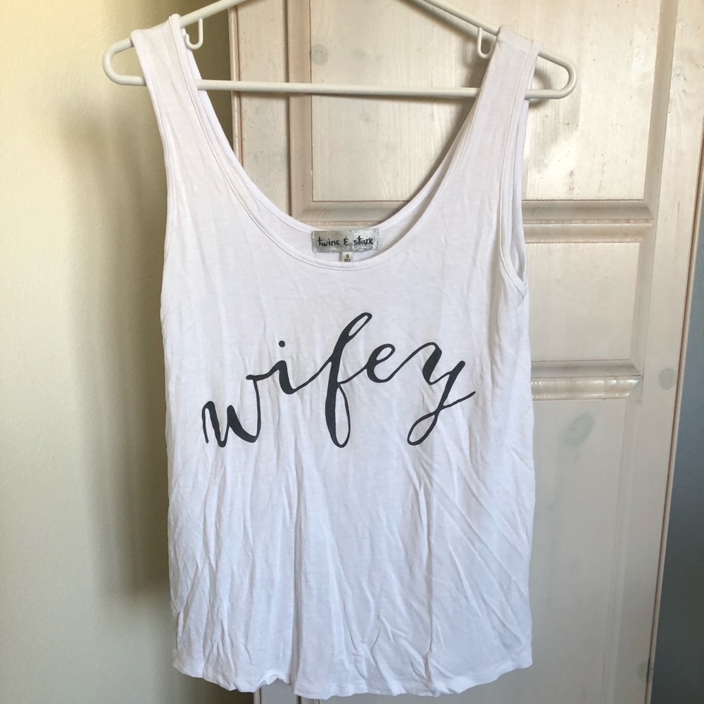 Wifey tank top